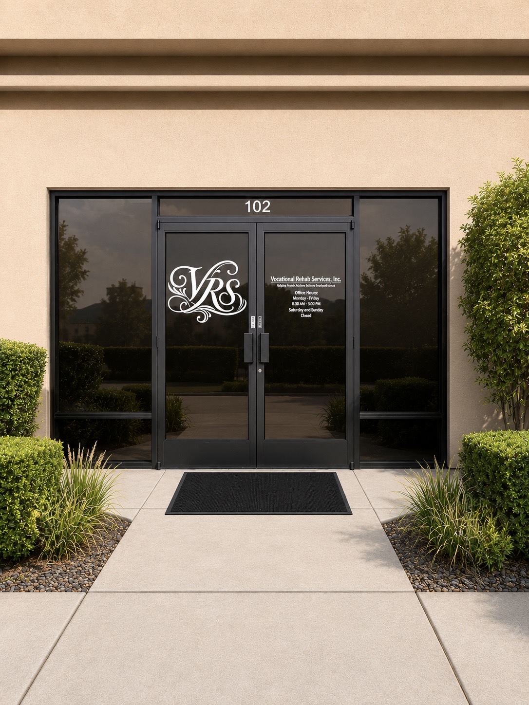 The Vocational Rehab Services office on South Buffalo Drive in Las Vegas